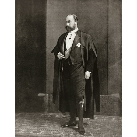 Posterazzi Albert Edward Prince of Wales future Edward VII 1841 Canvas Art - Ken Welsh Design Pics (26 x 34)
