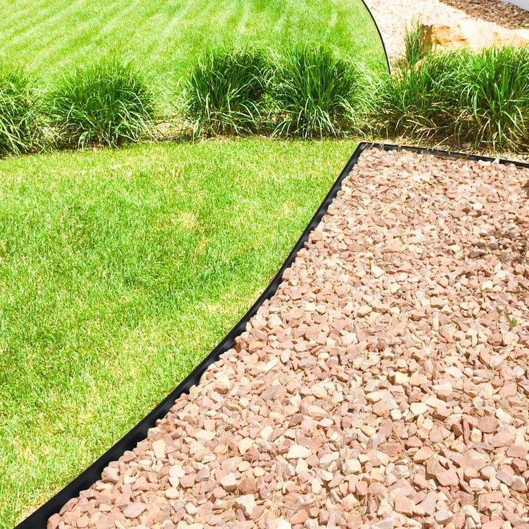 GOTGELIF Landscape Edging 2inch Tall, 40/100ft No-Dig Landscape