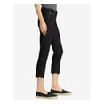 thumbnail image 3 of RALPH LAUREN Womens Black Embroidered Skinny Jeans 8, 3 of 3