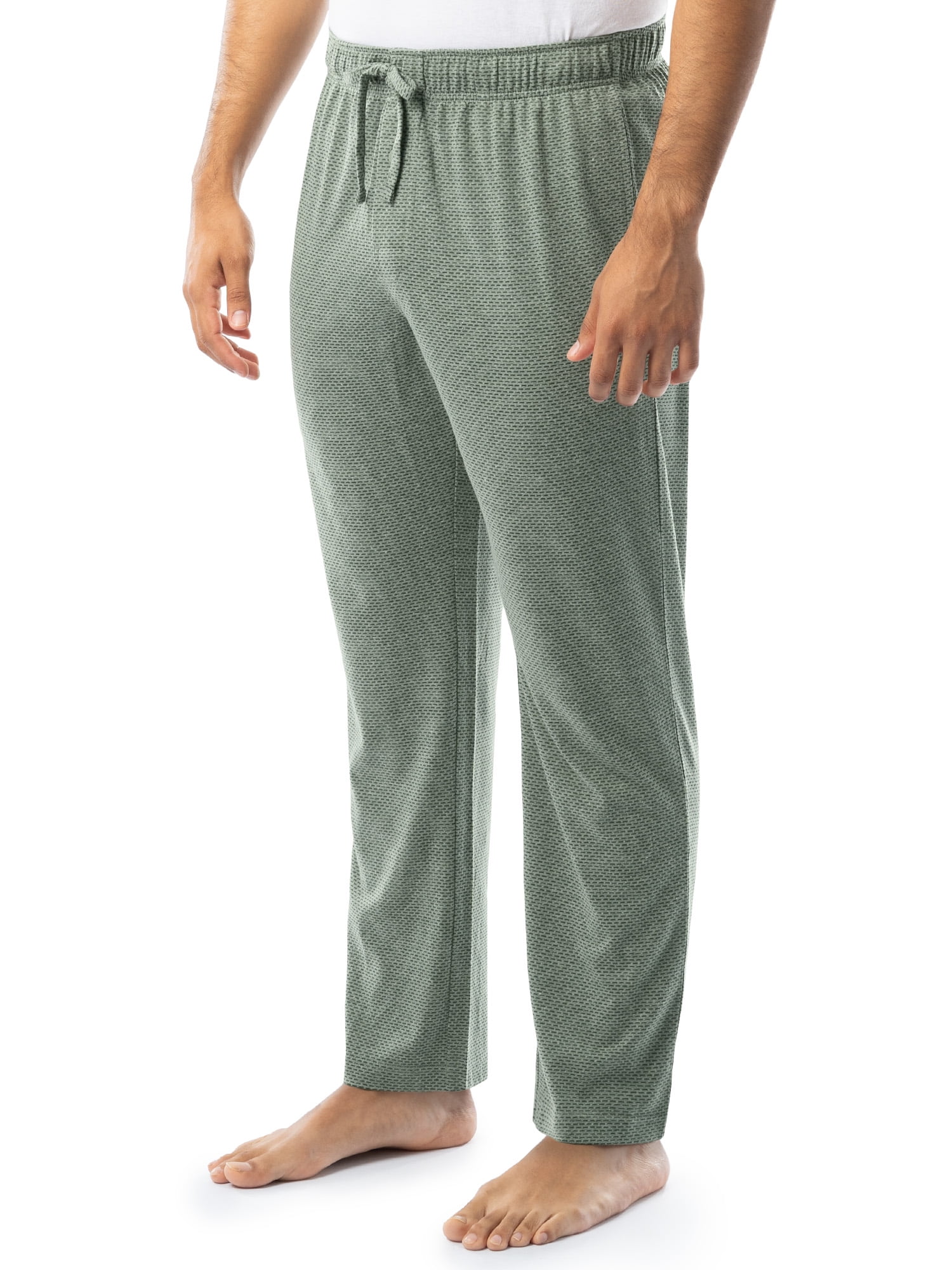 Fruit of the Loom Men's and Big Men's Breathable Mesh Knit Pajama Pants, Sizes S-5XL