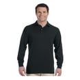 thumbnail image 1 of Jerzees Men's Welt Knit Collar Two Button Polo Shirt, Style 437ML, 1 of 1
