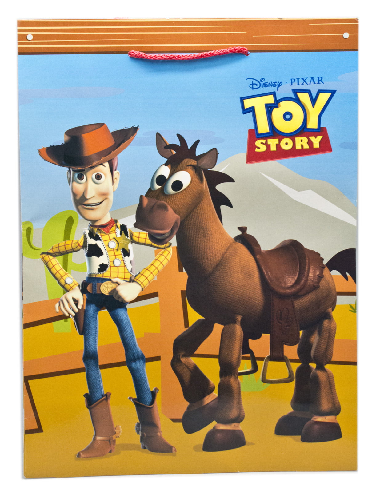 Toy Story 4 Micropopz Figurine Woody Jesse Bullseye Black And White Rare 