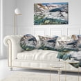 thumbnail image 3 of Designart Cave in Rugged Rocky Setting - Landscape Printed Throw Pillow - 12x20, 3 of 5