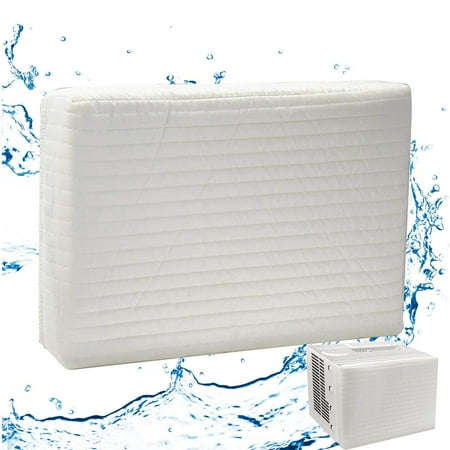 

Fovolat Air Conditioner Cover Indoor AC Unit Cover for Winter AC Cover Indoor Double Insulation Air Conditioner Cover Inside Window AC Unit Cover Dust Cover favorable