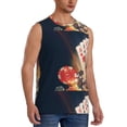 thumbnail image 2 of Disketp Casino Poker Chips Sleeveless Tshirts For Men, Muscle Shirts For Men Dry Fit Tank Top-Xx-Large, 2 of 8