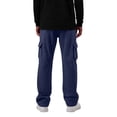 thumbnail image 6 of Men's Baggy Sweatpants Heavyweight Fleece Cargo Pants Wide Leg Loose Fit Casual Joggers Sweat Pants for Men with Pockets, 6 of 9