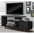 thumbnail image 2 of Kingfisher Lane 60" Contemporary Wooden TV Stand in Black and Gray, 2 of 5