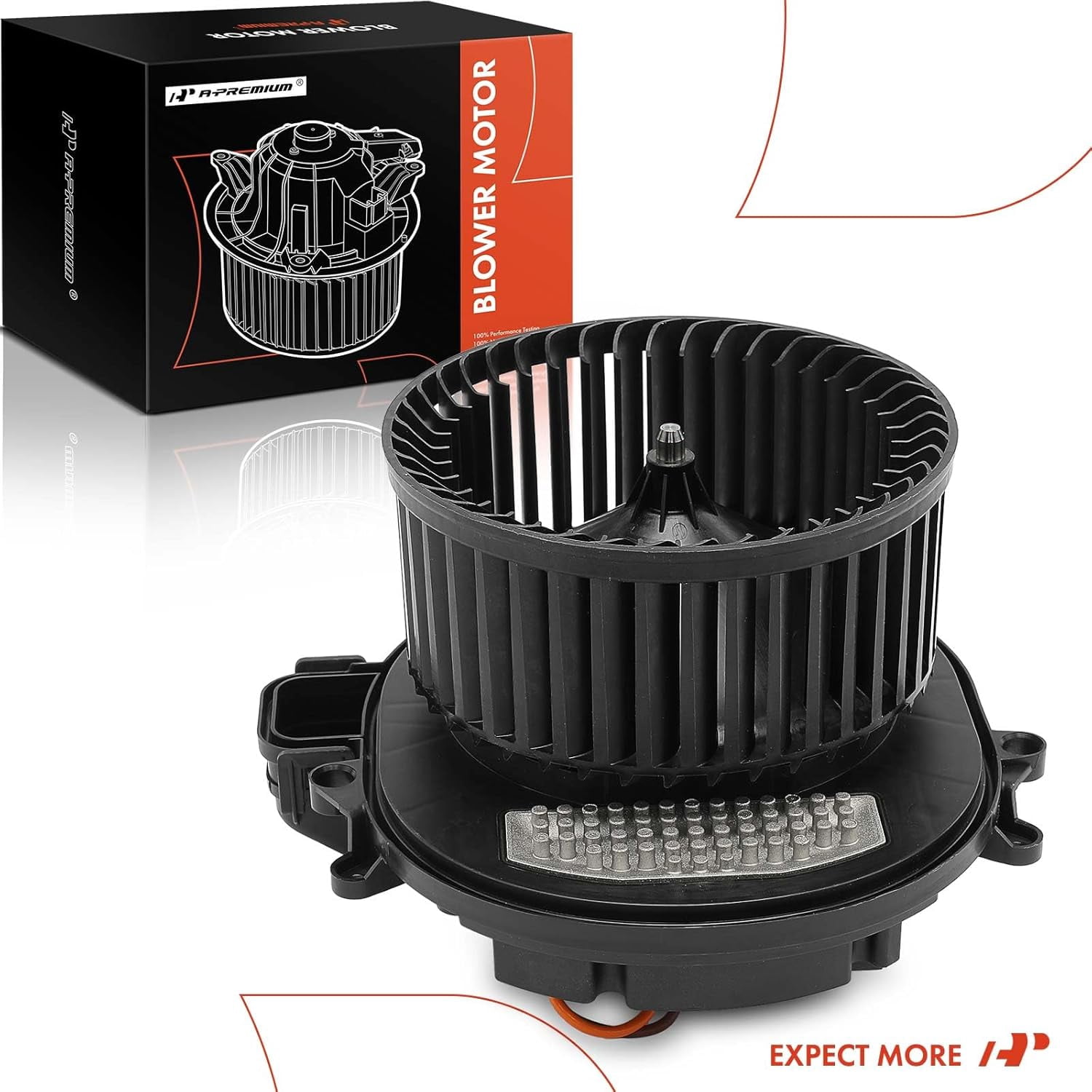 A-Premium Front HVAC Heater Blower Motor and Resistor Assembly Compatible with BMW Vehicles - 228i, 230i, M2, M235i, M240i, 320i, 328d, 328i, 330e, 330i, 335i, 340i, M3, 428i, 430i, 435i, 440i, M4