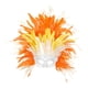 thumbnail image 1 of Tocado de plumas, accesorio de disfraz para carnaval, espectáculos escénicos Naranja, 1 of 9