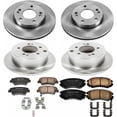 thumbnail image 3 of PowerStop Front and Rear Stock Replacement Brake Pad and Rotor Kit Fits: KIA Select Models KOE6310, 3 of 8