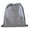 Charcoal, variant on Soft Texture Drawstring Backpack - Quick Access Pocket