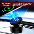 thumbnail image 4 of CoolKo 2in1 Automobile Holder Electric Sunction Mount with Wireless Charger Vacuum Absorption Car Phone Holder - 1 Piece Black, 4 of 9