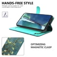 thumbnail image 4 of CoverON Samsung Galaxy Note 20 Wallet Case, RFID Blocking Vegan Leather 6x Card Slot Holder Cover Flip Folio Phone Pouch, Almond Blossom Art, 4 of 7