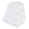 thumbnail image 1 of 6 Pack Wells Rectangular Plastic Paint Palette Tray Painting Pallet Holder, 1 of 6