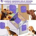 thumbnail image 3 of 4pcs Silicone Dog Lick Mat Set with Suction Cups - Anti-Choke Slow Feeder Pads for Healthy Eating, 3 of 5