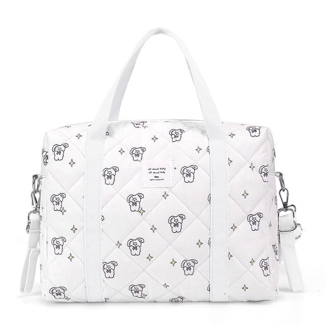 Bolso Bandolera Pañales para Mujer Con Bolsillo Interior Acolchado () Blanco