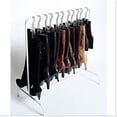 thumbnail image 1 of Boot Organizer: The Boot Rack Garment & Boot Storage- Fits in Most Closets (The Boot Rack with 6 Silver Hangers), 1 of 5