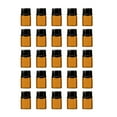 thumbnail image 2 of 25 Piezas Botellas de Líquido Vacías Portátil Marrón con Tapas Sunnimix Botellas de perfume, 2 of 8