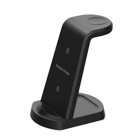 HOOFUN Wireless Charger Wireless Charger 3 in 1 Wireless Charging Station 15W Fast Charging Vecal Stand Compatible with iOS Smartphone Watch True Wireless Stereo Ears HOOFUN Wireless Charger Wireless Charger 3 in 1 Wireless Charging Station 15W Fast Charging Vecal Stand Compatible with iOS Smartphone Watch True Wireless Stereo Ears