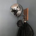 thumbnail image 4 of Motorcycle Helmet Rack And Jacket Hook Wall Mount Display Motorcycle Stand Helmet Rack Hanger Rack, 4 of 5