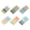 Colors 7 to 12, variant on 1200/2400Pcs Colorful Index Label Writable Index Sticker Reading Notes Bookmarks Labelling Sticker for Page Marking