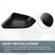 thumbnail image 5 of Reemplazo de tapa de espejo retrovisor izquierdo y derecho para automóvil Unique Bargains para Lincoln MKZ 2013-2017 1 juego de fibra de carbono negra, 5 of 6