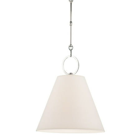 

Hudson Valley Lighting 5615 Altamont 1 Light 15 Wide Pendant - Nickel