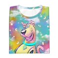 thumbnail image 4 of Scooby Doo Boys Girls T-Shirts Graphic Print Short Sleeve Tops Casual Crew Neck T-Shirt Streetwear for Youth Kids, 4 of 8