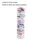 thumbnail image 2 of 16 bandas elásticas para el pelo, coleteros para el pelo de las mujeres, regalos de Navidad del día de San Valentín para mujeres adolescentes, 2 of 5