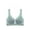 Green, variant on Esissenils Ultra-Thin Ice Silk Seamless Bra, Ultra Thin Plus Size Butterfly Beauty Back Bra with Removable Pads