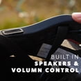 thumbnail image 4 of Casco de bicicleta ASIEVIE con Bluetooth, inteligente, negro (L) para adultos, 4 of 7