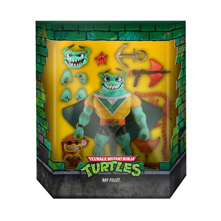 Super7 Ultimates- Teenage Mutant Ninja Turtles: Ray Fillet