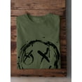 thumbnail image 3 of Grunge Spray Dripping Face T-Shirt Men -Image by Shutterstock, Male 5X-Large, 3 of 4