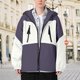 thumbnail image 1 of pstuiky manga larga para hombre, Chaqueta informal de hombre de color liso con capucha, manga larga y bolsillo con cremallera, estilo stormtrooper top de hombre m, 1 of 9