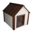 thumbnail image 1 of Climate Master Grande Maison pour Chien Isolée, 1 of 3