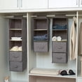 thumbnail image 2 of 5/4/3 Layers Organizer Drawer Type Shelves Hanging Wardrobe Shoe Garment Organiser Storage Clothes Laundry Basket Cosmetics Storage Box, 2 of 8