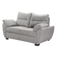 thumbnail image 2 of Sala 2-2 TRINITY Venecia ( 2 piezas Love Seat ) Gris Nickel, 2 of 8