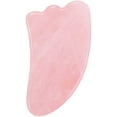 thumbnail image 1 of Gua Sha Natural Stone Rose Quartz Jade Facial Massage Tools Guasha Scraping Neck Back Head Body Massage & Relaxation, Sector, 1 of 7