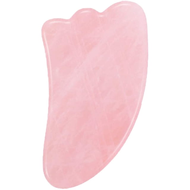Gua Sha Natural Stone Rose Quartz Jade Facial Massage Tools Guasha Scraping Neck Back Head Body Massage & Relaxation, Sector