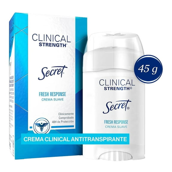 2PACK Secret Clinical Strength Fresh Response deodorant cream 45 g