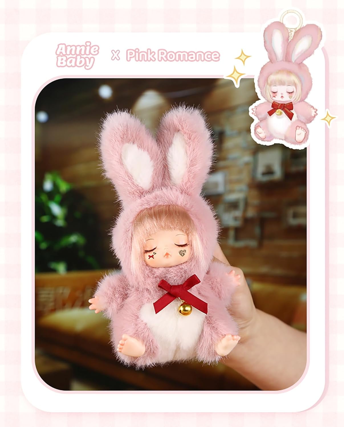 Annie Baby Plush Doll Blind Box Figure 1PCS, Love Descends Series