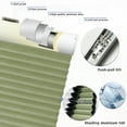 thumbnail image 6 of Keego Cordless Cellular Honeycomb Shades Window Shade for Home Office Decor Size and Color Customizable Oliver Green Blackout Fabric White Case 39"w x 44"h, 6 of 10