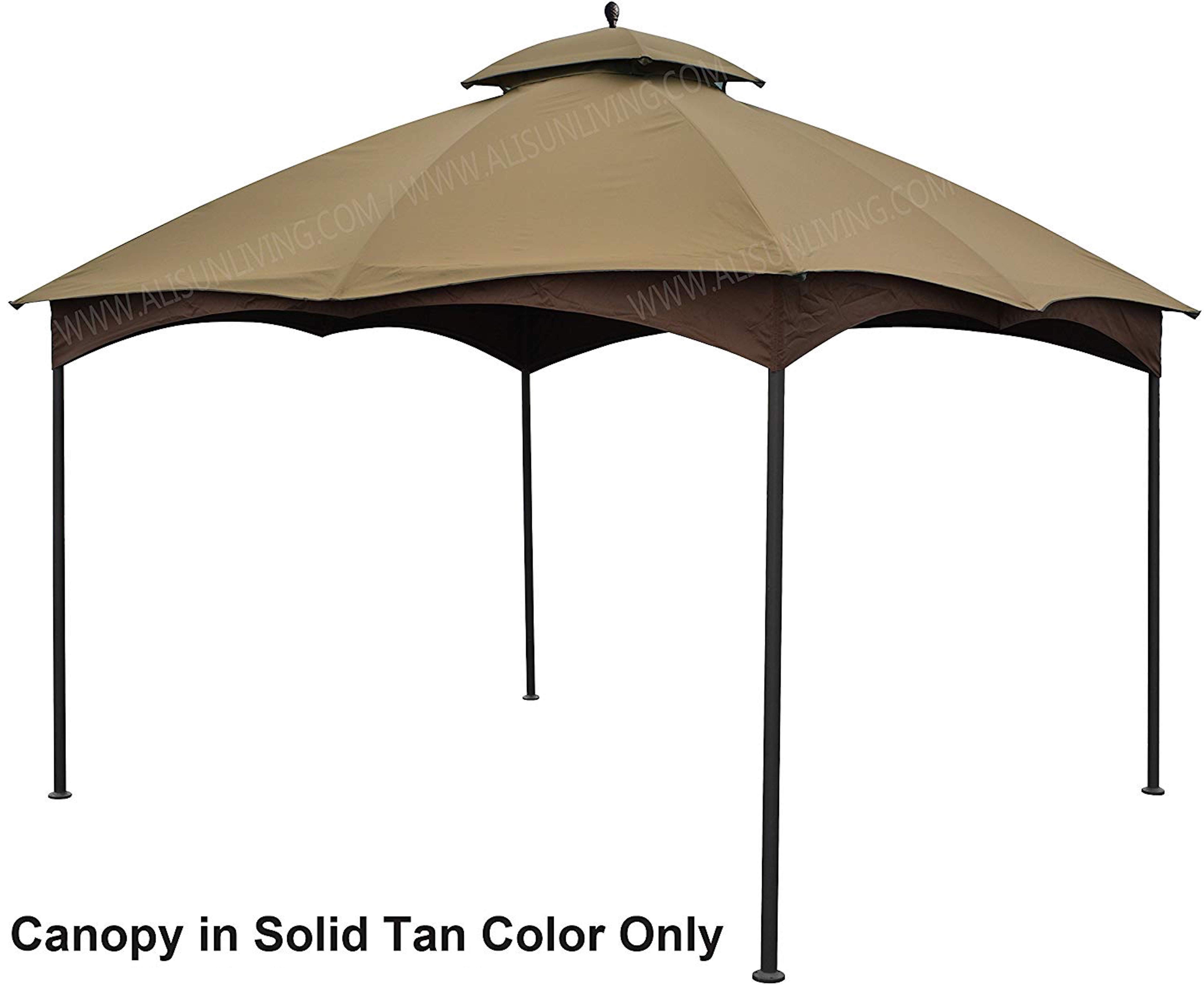 ​APEX GARDEN Replacement Canopy Top for Massillon / Turnberry 10' x 12' Gazebo Model #L-GZ933PST / L-GZ933PCO-L