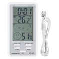 thumbnail image 1 of Termómetro electrónico, medidor digital de temperatura y humedad Termómetro digital Higrómetro Medidor de temperatura y humedad Características de vanguardia, 1 of 8