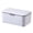 Grey, variant on TAROFISH Tissue Box, Tissue Holder for Adults, Kitchen and Bathroom Tissue Storage Box, Keeps Wet Wipes Fresh, Non- Wet Wipe Box, Flushable Wet Wipe Container with a Sealed Lid