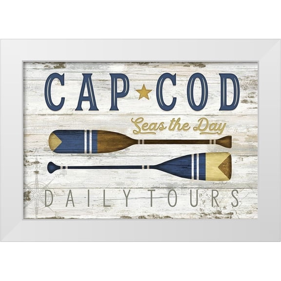 Pugh, Jennifer 14x11 White Modern Wood Framed Museum Art Print Titled - Cape Cod