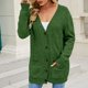 thumbnail image 4 of Puntoco Chaqueta De Mujer Y Cárdigan Largo Sólido Informal De Invierno para Mujer Ropa para Exteriores Botones Tops Chaqueta Suéteres con Bolsillo Liquidación De Navidad Puntoco Puntoco-3562, 4 of 8