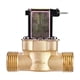 thumbnail image 1 of Broco Válvula de solenoide eléctrica, 1/2"AC 220V Válvula de solenoide eléctrica Latón Normalmente Cerrado Solenoid eléctrica de latón normalmente cerrada para control de agua, 1 of 8