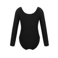 thumbnail image 4 of Aislor Kids Girls Long Sleeves Ballet Dance Gymnastic Tank Leotard Sports Bodysuit Jumpsuit, 4 of 7