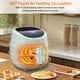 thumbnail image 3 of Viliwin Air Fryer Freidora de aire digital de 4.2 cuartos con pantalla táctil LCD, horno eléctrico sin aceite, cocina antiadherente, fácil de limpiar, 8 menús preestablecidos, apagado automático (Azul, 3 of 5